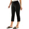imageZac ampamp Rachel Womens New Millennium Flattering Pullon PantsBlack