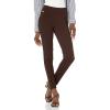 imageZac ampamp Rachel Womens Pull on Ankle Pant with Metal TabChocolate