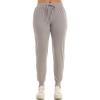 imageZac ampamp Rachel Womens Pull on Jogger Pant with Tie Front and Side PocketsLight Grey