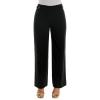 imageZac ampamp Rachel Womens Pull on Millennium Wide Leg Pant WHardware Waist TabsBlack