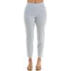 imageZac ampamp Rachel Womens Seersucker Millenium Ankle Length Pant with Front Half PocketBlueWhite