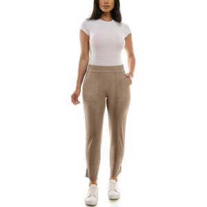 imageZac ampamp Rachel Womens Brushed Dty Jogger with Pocket and Ankle Slit DetailMushroom