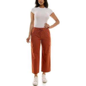 imageZac ampamp Rachel Womens Brushed Dty Wide Leg Jogger with Cargo Pocket DetailArabian Spice