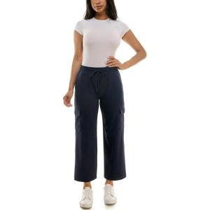 imageZac ampamp Rachel Womens Brushed Dty Wide Leg Jogger with Cargo Pocket DetailNavy