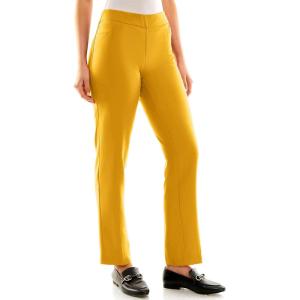 imageZac ampamp Rachel Womens Flattering Pullon Slim Leg Pant with Tummy Control PanelArrow Wood