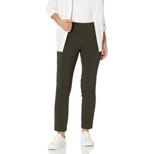 imageZac ampamp Rachel Womens Millennium Fabric PullOn Slim Leg PantRosin Olive