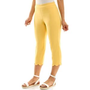 imageZac ampamp Rachel Womens New Millennium Flattering Pullon PantsCornsilk
