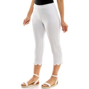 imageZac ampamp Rachel Womens New Millennium Flattering Pullon PantsOptic White