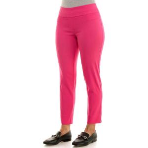 imageZac ampamp Rachel Womens Plus Pullon Ankle Length Pants with Millennium FabricFuchsia Bloom