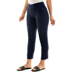 imageZac ampamp Rachel Womens Plus Pullon Ankle Length Pants with Millennium FabricNavy Blazer