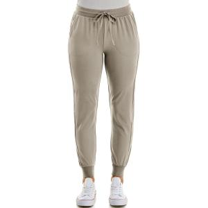 imageZac ampamp Rachel Womens Pull on Jogger Pant with Tie Front and Side PocketsMushroom