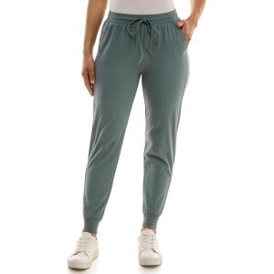 imageZac ampamp Rachel Womens Pull on Jogger Pant with Tie Front and Side PocketsSea Stone
