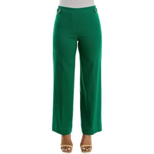 imageZac ampamp Rachel Womens Pull on Millennium Wide Leg Pant WHardware Waist TabsUltramarine Green