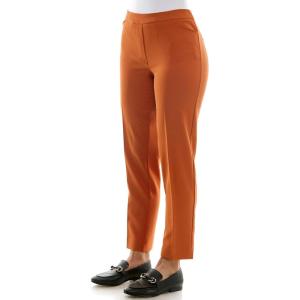 imageZac ampamp Rachel Womens Pullon Ankle Pants with BandBombay Brown