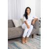imageZac ampamp Rachel Womens Button Down Top with Functional Chest PocketsOptic White