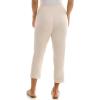 imageZac ampamp Rachel Womens Fly Front Capri with Waist Fashion Tab Detail and Functional PocketsNomad Heather
