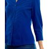 imageZac ampamp Rachel Womens Poplin Shirt with Rib Knit and  SleeveSurf the Web