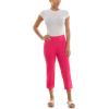 imageZac ampamp Rachel Womens Pull on Capri Pant with Ankle Loop DetailBright Rose