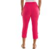 imageZac ampamp Rachel Womens Pull on Capri Pant with Ankle Loop DetailBright Rose