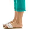 imageZac ampamp Rachel Womens Pull on Capri Pant with Lace Fringe Ankle DetailLapis