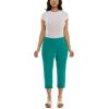 imageZac ampamp Rachel Womens Pull on Capri Pant with Lace Fringe Ankle DetailLapis