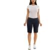 imageZac ampamp Rachel Womens Pull on Millenium Skimmer Short with Side Stiching DetailNavy Blazer