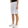 imageZac ampamp Rachel Womens Pull on Millenium Skimmer Short with Side Stiching DetailOptic White