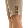 imageZac ampamp Rachel Womens Pull on Millenium Skimmer Short with Side Stiching DetailPepper Stone