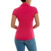 imageZac ampamp Rachel Womens Short Sleeve Poplin Shirt with Knit Insert for Comfortable FitBright Rose