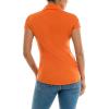 imageZac ampamp Rachel Womens Short Sleeve Poplin Shirt with Knit Insert for Comfortable FitOrangeade