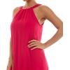 imageZac ampamp Rachel Womens Sleeveless Halter Slub DressBright Rose