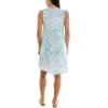 imageZac ampamp Rachel Womens Sleeveless Slub Dress with Front Pintucking DetailBright WhiteRiviera