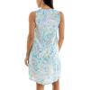imageZac ampamp Rachel Womens Sleeveless Slub Dress with Front Pintucking DetailBright WhiteRiviera