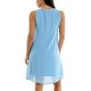imageZac ampamp Rachel Womens Sleeveless Tank Slub DressAiry Blue