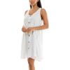 imageZac ampamp Rachel Womens Sleeveless Tank Slub DressBright White