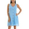 imageZac ampamp Rachel Womens Sleeveless Tank Slub DressAiry Blue
