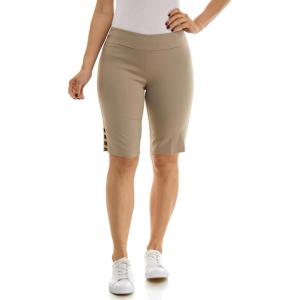 imageZac ampamp Rachel Womens Pull on Millenium Skimmer Short with Side Stiching DetailPepper Stone
