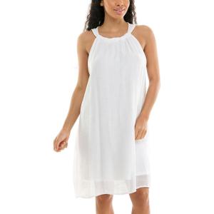 imageZac ampamp Rachel Womens Sleeveless Halter Slub DressBright White