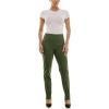 imageZac ampamp Rachel Womens Millennium Fabric PullOn Slim Leg PantKombu Green