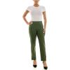 imageZac ampamp Rachel Womens PullOn Ankle Length Pant with Tummy Control Waist BandKombu Green