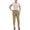 imageZac ampamp Rachel Womens Pullon Ankle Length Pants with Millennium FabricBrown Herringbone