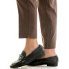 imageZac ampamp Rachel Womens Pullon Ankle Length Pants with Millennium FabricBrown Pinstripe