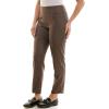 imageZac ampamp Rachel Womens Pullon Ankle Length Pants with Millennium FabricBrown Pinstripe