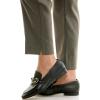 imageZac ampamp Rachel Womens Pullon Ankle Length Pants with Millennium FabricHeathered Dark Brown