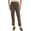 imageZac ampamp Rachel Womens Pullon Ankle Length Pants with Millennium FabricBrown Pinstripe