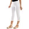 imageZac ampamp Rachel Womens Pullon PantOptic White