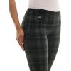 imageZac ampamp Rachel Womens Pull on Compression Ponte Legging Pant with Metal Tab DetailBlackGreyGreen
