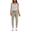 imageZac ampamp Rachel Womens Pull on Jogger Pant with Tie Front and Side PocketsMushroom