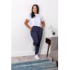 imageZac ampamp Rachel Womens Pull on Jogger Pant with Tie Front and Side PocketsNavy