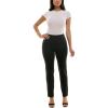 imageZac ampamp Rachel Womens Pull on Compression Ponte Slim Leg Pant with Side StitchingBlack